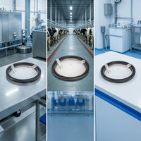Replacement Milking Pail Lid with Gasket Round Milking Pail Lid Universal Cover Long Lasting for Dairy Farmers