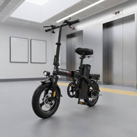 Folding Electric Cycle Lithium Battery Portable Electric Bike Commuter Electric Bicycle Ultra-Light Personal Transport Electric