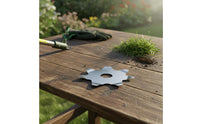 Lawnmower Anti-Winding Plate Prevents Jamming Anti-Snag Trimmer Blade Increases Efficiency Star-Shaped Grass Deflector for Lawn Care, Gardening
