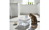 2.5 L Multiple Filtration Feline Water Fountain Ultra Quiet Sensor Water Dispenser for Cats