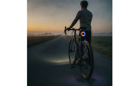 Multicolor Cycle Rear Light Rechargeable Bike Tail Light Compact High-Visibility for Commuting