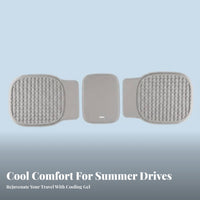 Integrated Seat and rear pad Cooling Rear Seat Bottom Cover Breathable Car Accessory for motorists, Passengers, Commuting, commonplace Commute, travel drives