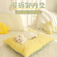 猫窝封闭式猫咪安全感窝加厚睡窝家用幼猫睡袋宠物冬季保暖猫帐篷