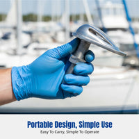 316 Stainless Steel Yacht Seacock, Nautical Drain Strainer, Floor Drain, Water Inlet Hardware