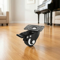 Piano Caster with Brake Lockable Upright Piano Caster for Movers, Workshop