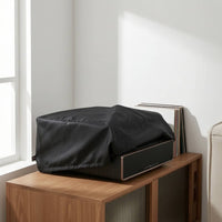 Audio Player Dust Cover Foldable Turntable Dust Cover Acrylic Protector Lightweight Sturdy for Vinyl Collectors
