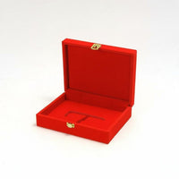Matrimony Bar Presentation Box Bar Presentation Box Hinged Lid Gift Packaging Wear Resistant Display Case