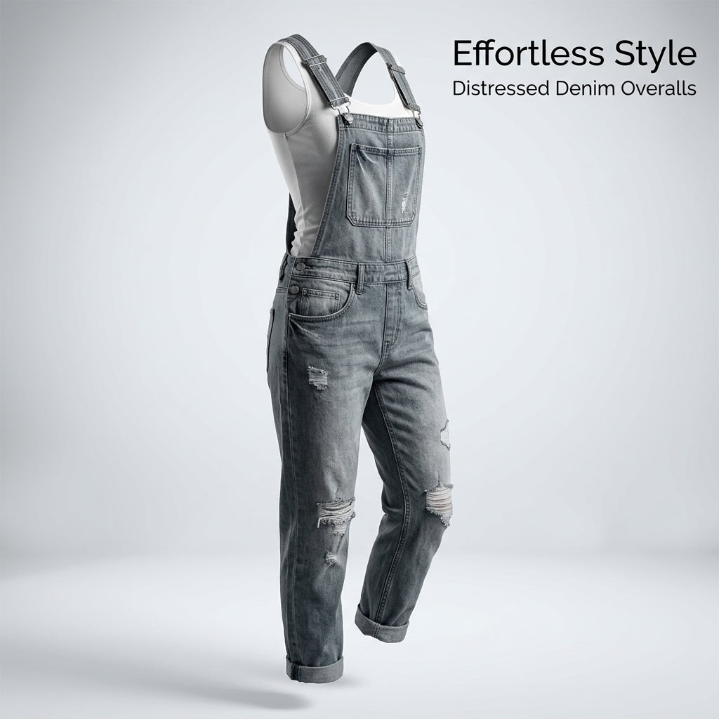 Women's Jeans with Elastic Waistband for Casual Wear, Stretch Denim for Plus Size High Material Composition for Breathability