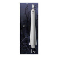 Ghost Taper Candles Flickering Ghost Candles Tall for Mantel