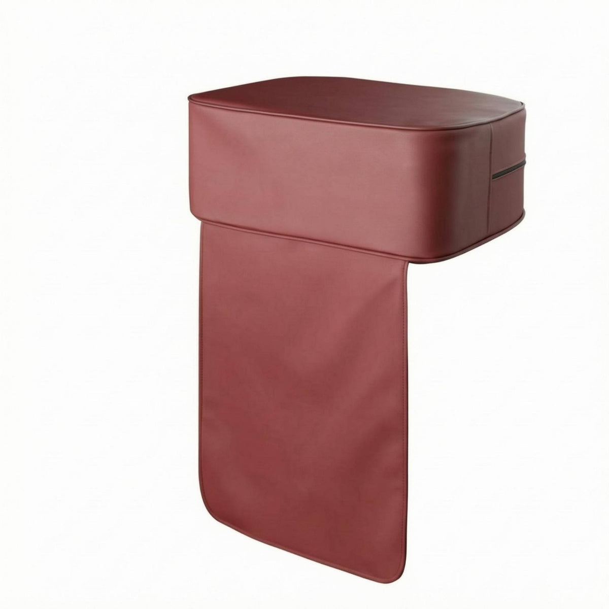 Heavy-Duty Barber Booster Seat Cushion Stitched Seams Barber Chair Cushion Reinforced Edges Padded Chair Booster Zippered