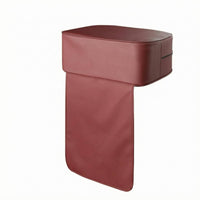Heavy-Duty Barber Booster Seat Cushion Stitched Seams Barber Chair Cushion Reinforced Edges Padded Chair Booster Zippered