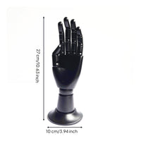 Wooden Hand Mannequin Decorative Articulated Hand Model High Simulation