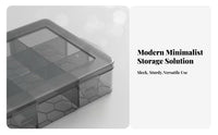 Compact Design Adjustable Divider Case Sturdy Construction Adjustable Divider Box Multi-Functional Small Parts Storage Heavy Duty for Repair Technicians, DIY Enthusiasts, Workshop, Garage, Craft Room, Job Site
