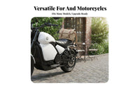 2 Pieces Electric Scooter Front Footpeg Supplementary Part Scooter Front Pedals Foldable Footrest Space-Efficient & Space-Saving
