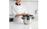 Induction Compatible Multi Function Pressure Cooker Energy Saving Explosion Proof Pressure Cooker Safety Valves Cooking Pot