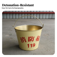 Anti Blast-Resistant-Proof Shovel Heavy-Duty Aluminum Fire Container Non-Ignition Source Ing Fire Shovel for Emergency Responders, Industrial Workers, Maintenance Crews, Hazardous Environments Plants, Oil and Gas Facilities