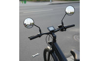 Wide Angle Side Mirror, Universal 8mm Round Mirror, Compatible with Yadea, Aima, Tailg, Bike