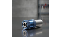 Drill to Screwdriver Adapter Quick-Release Hex Shank Adapter with M10 Thread Bit Holder Knurled Tool Accessories Compact