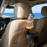 Headrest Cup Holder Multi-Functional Car Headrest Cup Holder Strong Load-Bearing Back Hook for Long-Distance Drivers, Parents