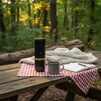 Capsule and Powder Coffee Maker double Use Coffee Brewer Easy to Carry Small Appliance for Camping