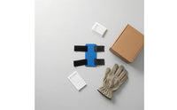 Shielding Cargo Strap Pad Neoprene-Like Strapping Pad Rounded Corners Cam Buckle Straps Blue