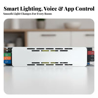 Strip Continuous Adjust Ming Adjust Mable LED Tape Adjustable Color Intelligent Temperature Ambiance Light for Homeowners, Hobbyists, Ceiling