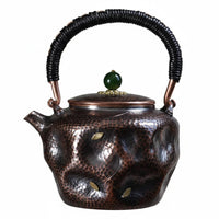 Hammered Copper Teapot Rust-Resistant Hammered Copper Kettle