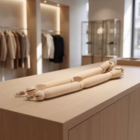 Wooden Mannequin Arm with Hand Detachable Articulated Mannequin Arm with Hand Multi-Angle for Fashion Studios