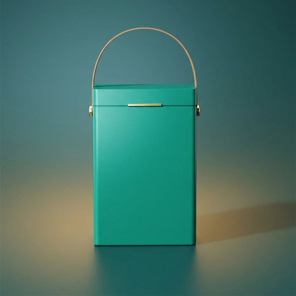 Cool Bag and Ice Bucket for Cold Storage, 10L Capacity Long Barrel Bag Travel, Modern Minimalist Style Business Gift, Carrier Insulated Case