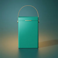 Cool Bag and Ice Bucket for Cold Storage, 10L Capacity Long Barrel Bag Travel, Modern Minimalist Style Business Gift, Carrier Insulated Case