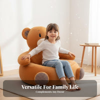 Great Birthday Gift Stuffed Creature Chair Soft and Comfortable Creature Shaped Soft Sofa No Assembly Needed children's Stuffed Lounger Low Center of Stability for Girls, Toddlers, Babies, Reading Corner, Playroom, Living Room, Kindergarten