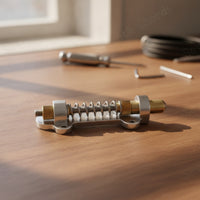Tremolo Zero-Point Resetter Adjustable Electric Guitar Tremolo Stabilizer Guitar Bridge Stabilizer with Spring Stable Compact