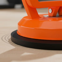 Effort Saving Design Floorboard Tightening Tool Thickened Rubber Pads Laminate Floor Space Repair Tool Long-Lasting Alloy Body Double Suction Cup Floor Puller for Flooring Installers, Handymen, DIY Enthusiasts