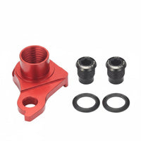 UDH Tail Hook Aluminum Alloy Universal Derailleur Hanger Rear Derailleur Hanger CNC Machined Gear Tail Hook Easy Installation
