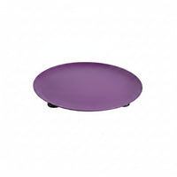 Metal Tray with Feet Low-Profile Decorative Metal Tray for Countertop
