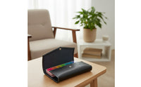 Weekly Medication Organizer Travel-Friendly Medication Box with Leather Case Medicine Dispenser Portable Dust-Resistant