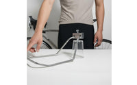 Rear Bicycle Cargo Rack Stainless Steel Rear Bike Rack with Fast-Release Clamp Tubular for Commuters, Cyclists, Commuting, Cycle Exploration