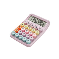 Desk Calculator with Large LCD Display Easy-to-Read Calculator with LCD Display Battery Powered Comfortable for Bookkeepers