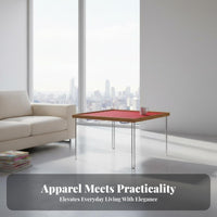 Modernist Inspired Minimalist Square Stand Space-Saving Accent Table adjustableable Nightstand adjustableable for Design aficionados, Apartment Dwellers, Bay opening, Bedroom, Small compact areas, Living Room
