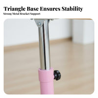 Wall-Mounted Dance Bar Space-Saving Adjustable Height Dance Barre Heavy Duty Home Ballet Practice Bar for Adults, Dancers, Gym