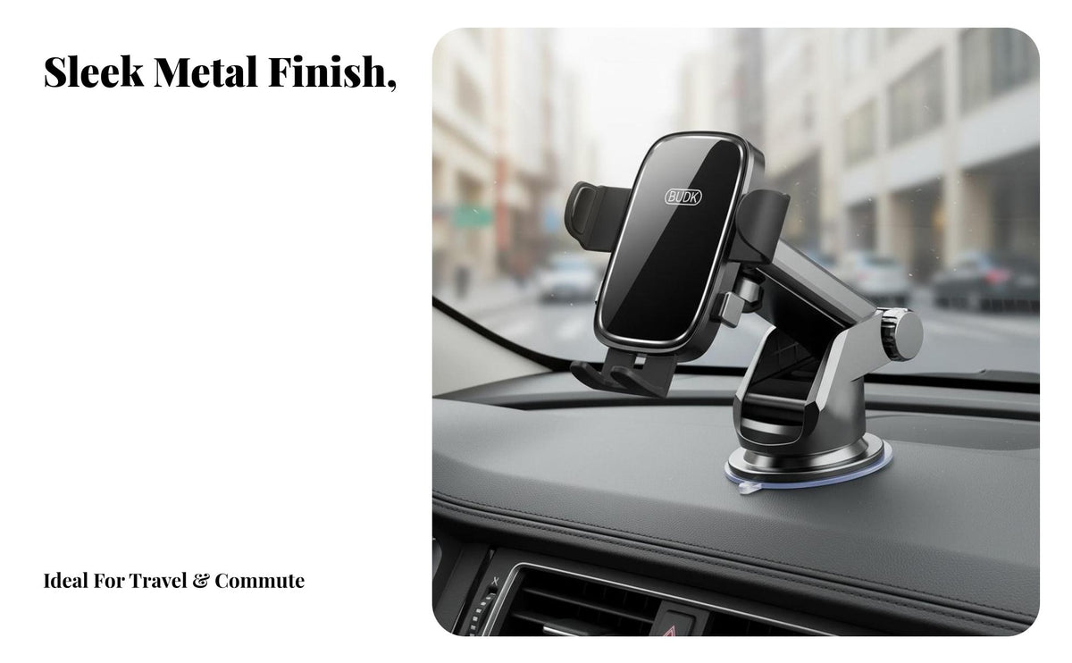 Suction Disc Car Ph Single Holder Anti-Movement Air Vent Ph Single Mount Multi-Functional Stable Grip for Commuters, Windshield