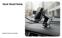 Suction Disc Car Ph Single Holder Anti-Movement Air Vent Ph Single Mount Multi-Functional Stable Grip for Commuters, Windshield