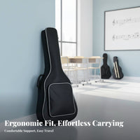 Guitar Backpack Bag Thickened Padding Padded Guitar Backpack Musical Instrument Accessory Waterproof Adjustable Straps for Gigs