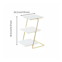 Multi-Functional Wedding Dessert Table Display Elegant Design 3-Tier Dessert Stand Nordic Design for Outdoor