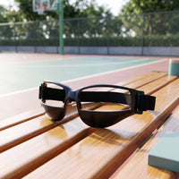 Dribble Glasses with Adjustable Strap Flexible Basketball Training Eyewear Dribbling Training Glasses for Athletes
