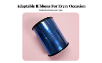 500 Yards Balloon Tie Roll bright hues Crimped spiraling Ribbon adaptable