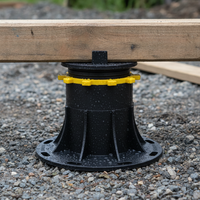 Adjustable Pedestal Support for Pavers, Decking, and Water Features