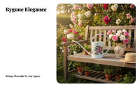 Hand-Painted Floral Watering Can Rust-Resistant Long Spout Watering Pot Vintage Design Garden Sprinkler Leak-Resistant