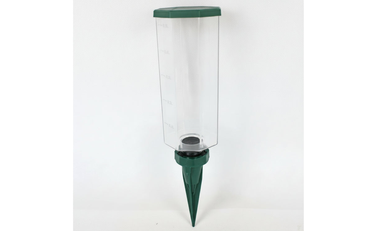 Adjustable Self-Watering Spike with Bottle Graduated Plant Watering Stake with Rate Regulator Reusable Automatic Plant Waterer Leakproof for Travelers