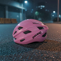 Single-Piece Molded Adjustable Bike Helmet Breathable Vented Cycling Helmet